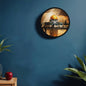 Horloge islamique le Dôme du Rocher cadre en bois