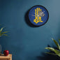 Horloge islamique Allah à cadre en bois
