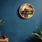 Horloge islamique le Dôme du Rocher cadre en bois