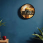 Horloge islamique le Dôme du Rocher cadre en bois