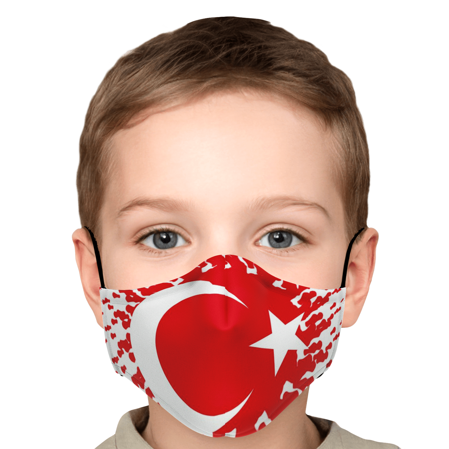 Masque facial imprimé personnalisé (turquie)
