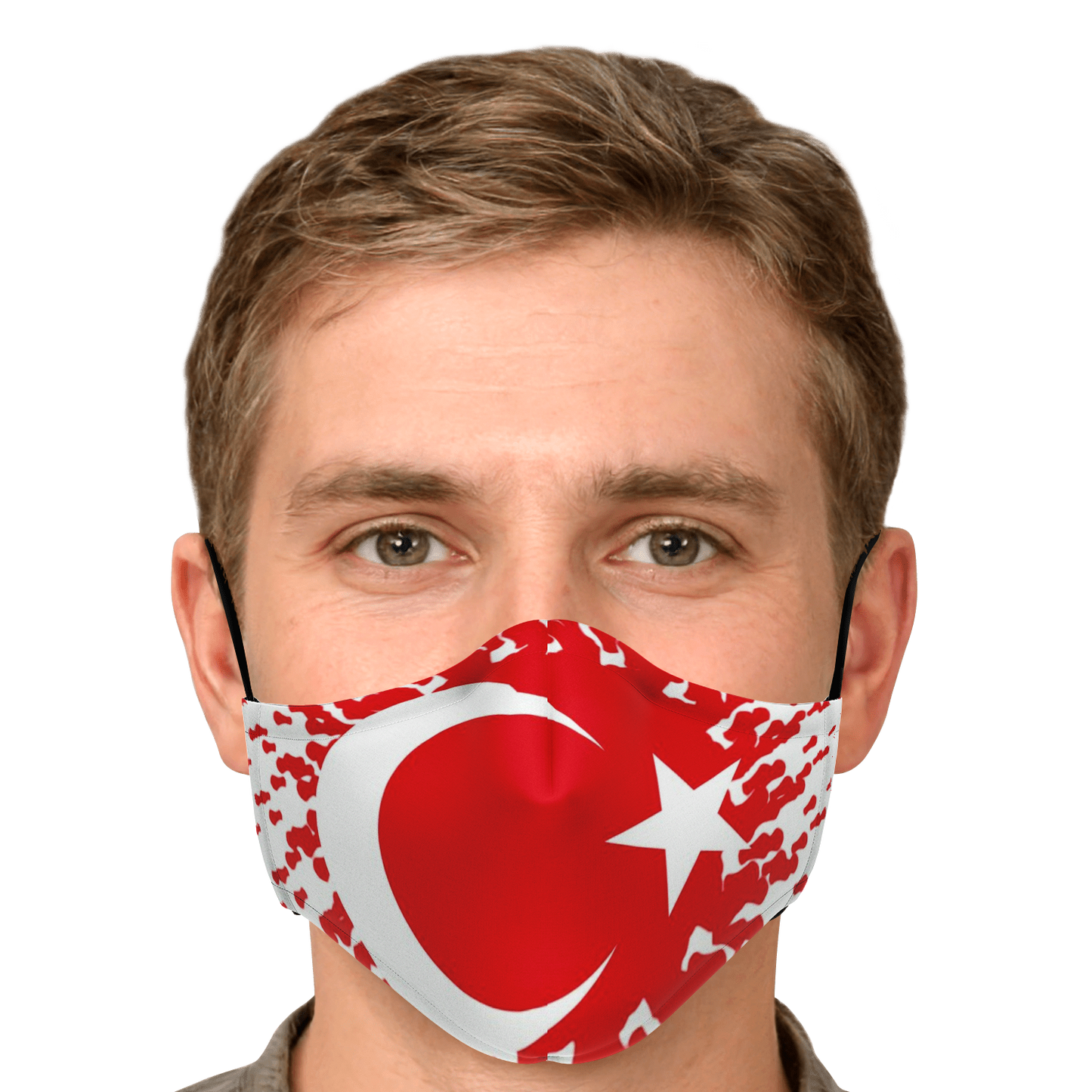 Masque facial imprimé personnalisé (turquie)