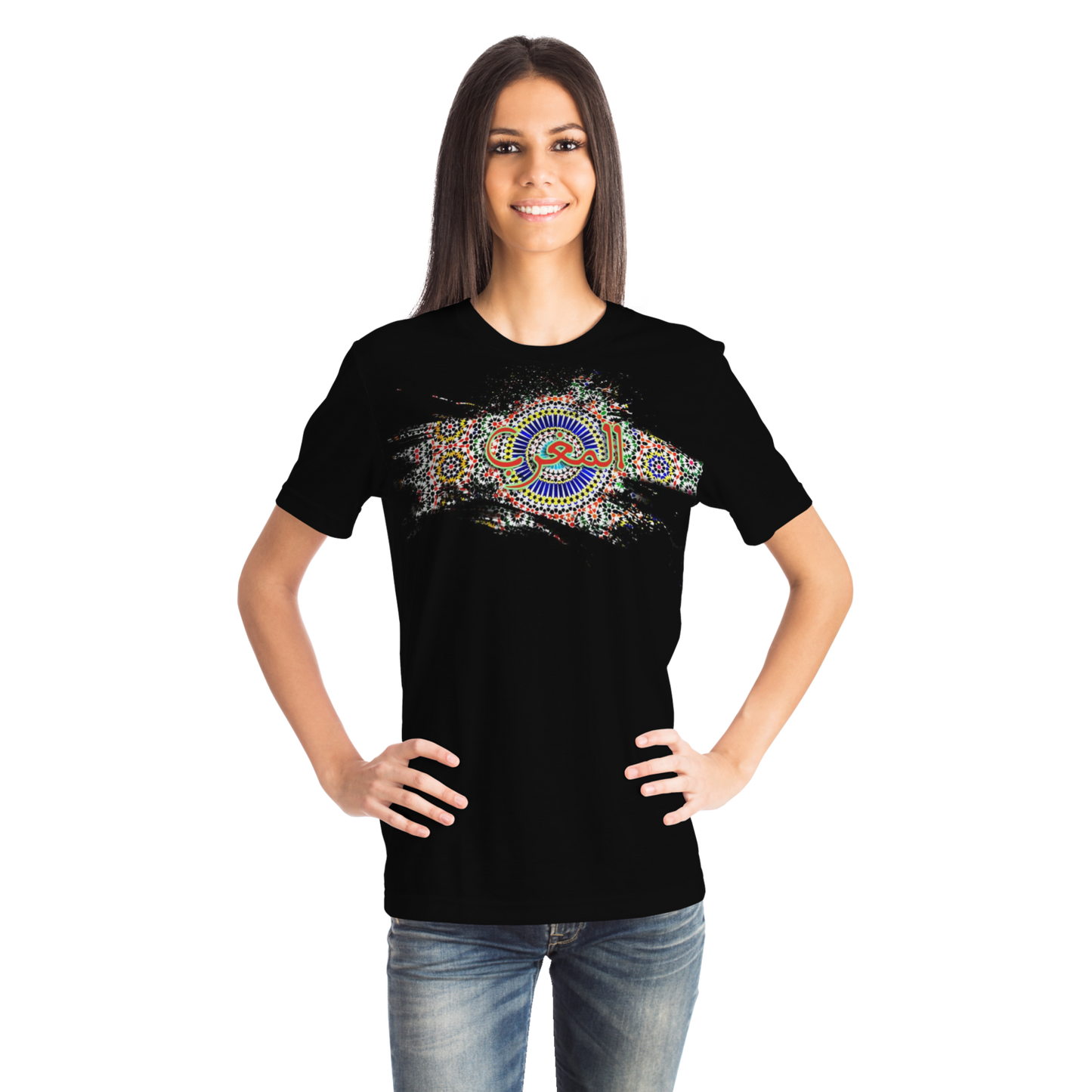 t-shirt style marocain