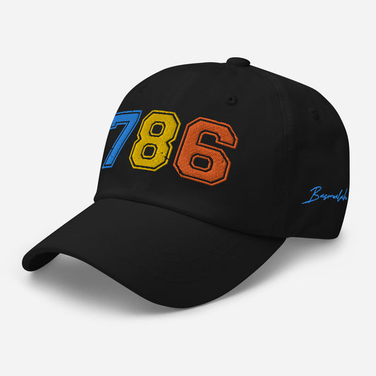 Casquette 786 BSM brodé unisexe