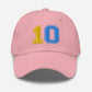 Casquette 10 brodé compagnons unisexe