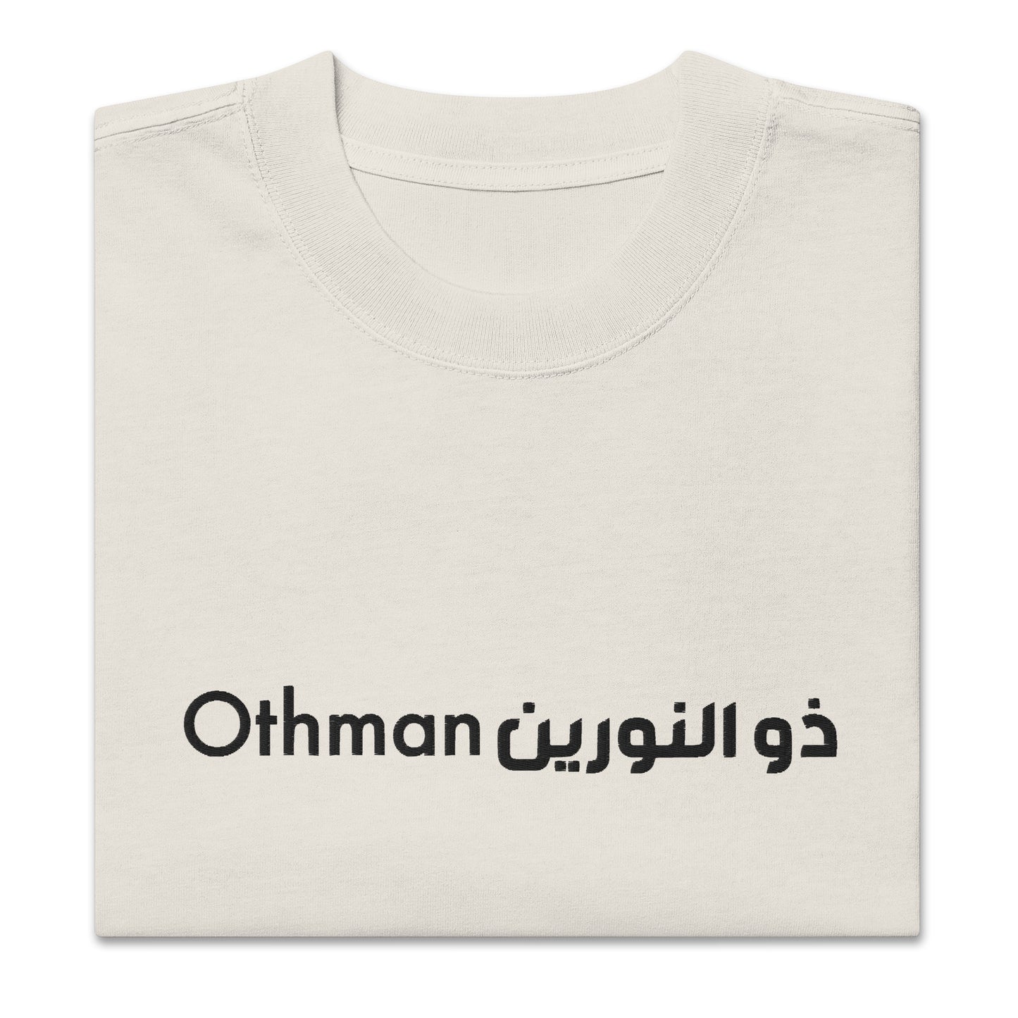 T-shirt Othman dou nouraine oversize brodé