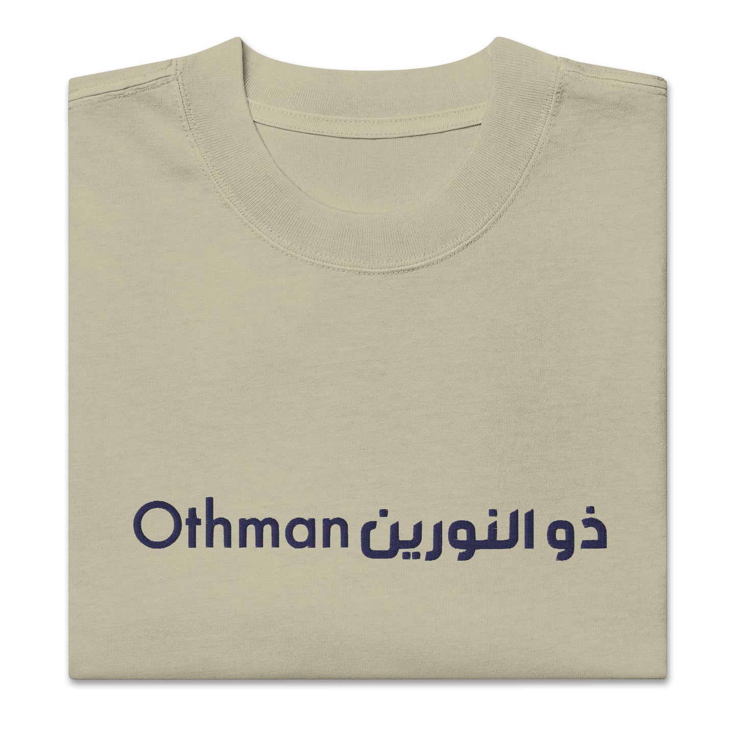 T-shirt Othman dou nouraine oversize brodé