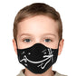 Masque facial imprimé personnalisé (Arrahim)