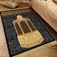 Tapis de prière arabe style musulman Qibla Kaaba Makah