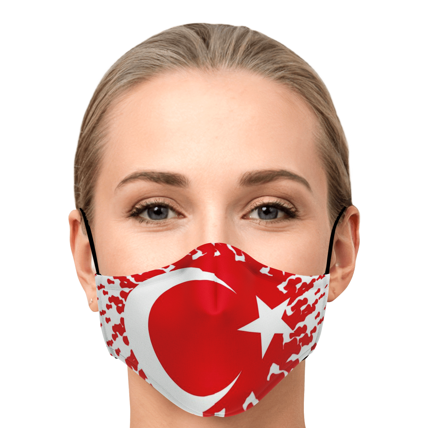Masque facial imprimé personnalisé (turquie)
