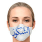 Masque facial imprimé personnalisé (ASHAKOUR)
